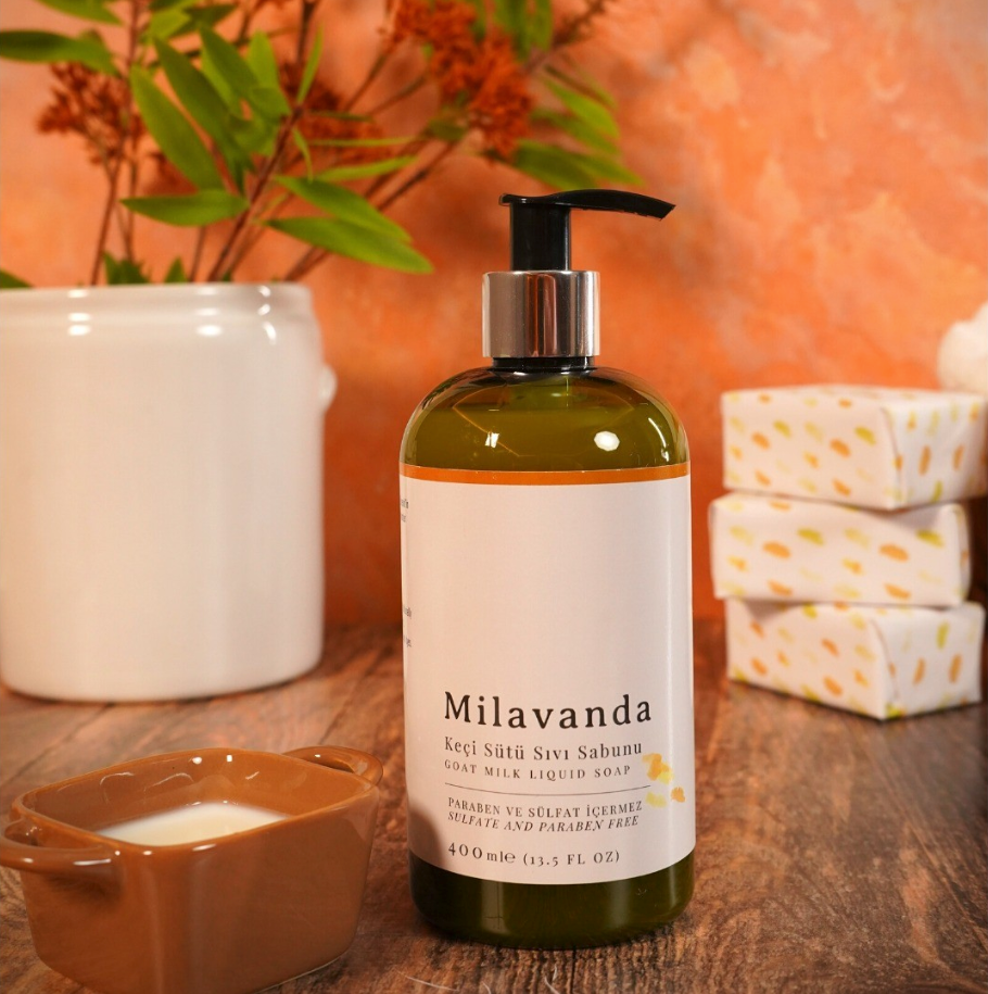 Milavanda Goat Milk Liquid Soap 400 Ml