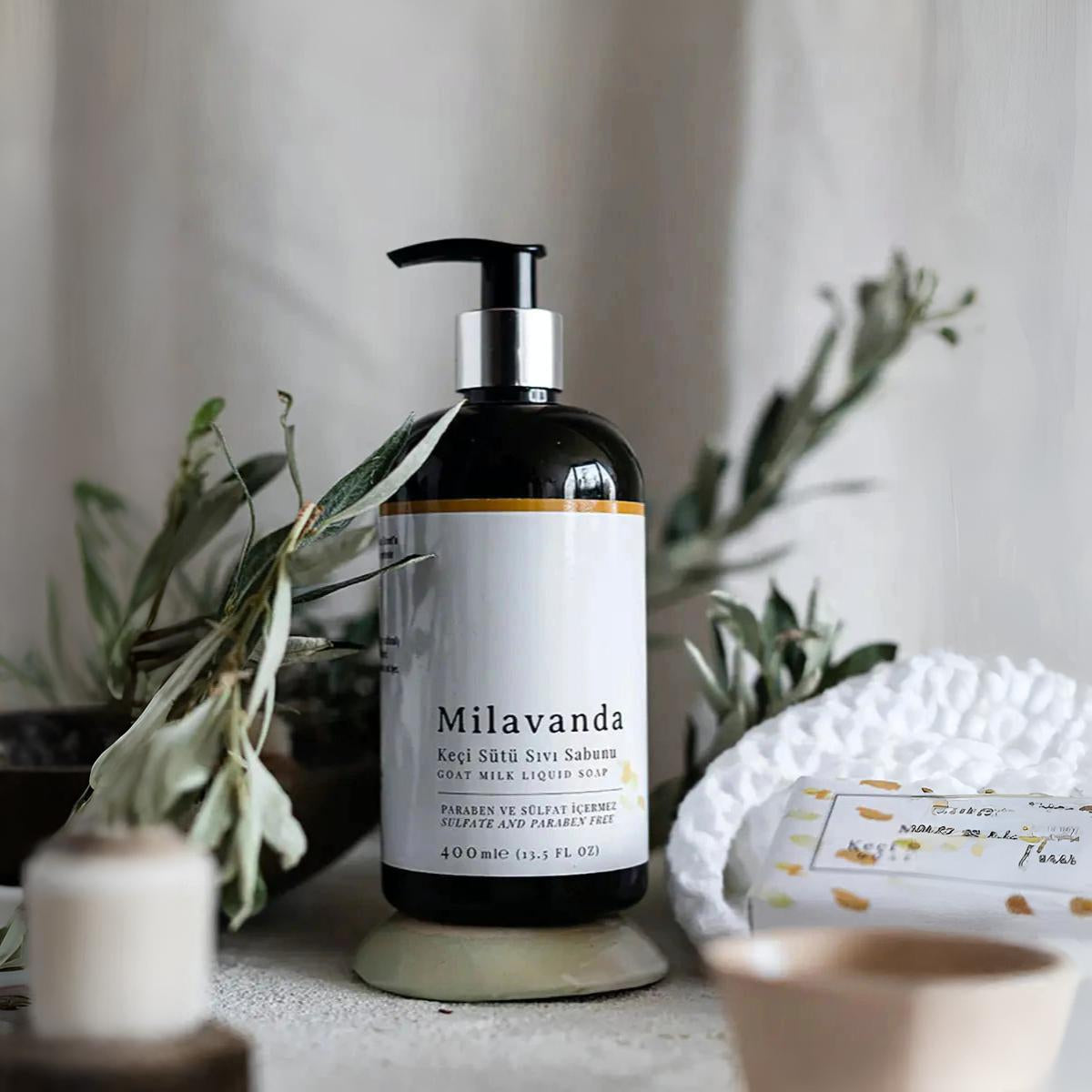Milavanda Goat Milk Liquid Soap 400 Ml